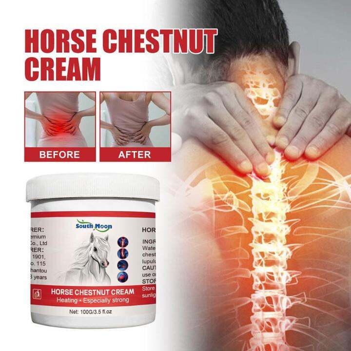 South Moon Horse Chestnut Cream 100g Horse Chestnut Pain Relief Cream
