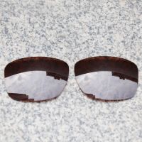 ☋ E.O.S Polarized Enhanced Replacement Lenses for Oakley Jupiter Squared Sunglasses - Earth Brown Polarized