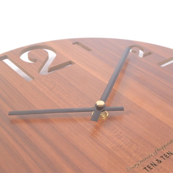 นาฬิกาไม้ติดผนัง3d-ทำจากไม้-24อุปกรณ์ในบ้าน-ดีไซน์ทันสมัย-hiasan-kamar-เรียบง่ายสไตล์นอร์ดิกสำหรับนาฬิกาข้อมือกลวงห้องครัวการตกแต่งบ้านขนาด12นิ้ว