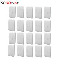 Gooway Alarm Wireless Magnetic Contact Door Sensor Window Magnetic Contact Door Detector 433MHZ For Alarm System