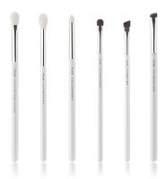 Jessup Pearl WhiteSilver Makeup brushes set Beauty Foundation Powder Eyeshadow Make up Brushes High quality 6pcs-25pcs