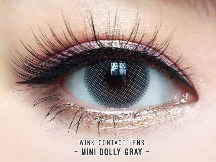 คอนแทคเลนส์-wink-lens-mini-dolly-gray-brown-ค่าสายตา-0-00-ถึง-10-00