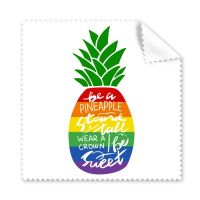 Pineapple Rainbow LGBT Flag Quote Cleaning Cloth Phone Screen Glasses Cleaner 5pcs Lens Cleaners