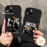 MissConnie เคส Redmi 10C A1 10 9T 9A A1 + 10A 9C M3 NFC POCO X3 NFC Mi 11T Pro Redmi Note 10S 11 9S 8 10 9 11Pro 10Pro สูงสุดการ์ตูน Tpu นุ่ม Luffy ขอบลอนฝาหลัง0ne ชิ้น