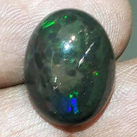 5.99 cts natural play of multi colourcrystal opal gems stone