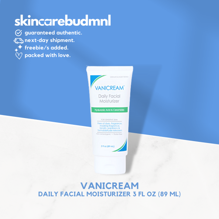 Vanicream Daily Facial Moisturizer 3 Fl Oz 89 Ml By Skincarebudmnl Lazada Ph 5391