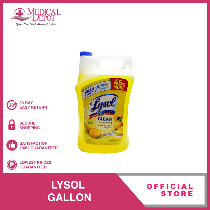 Lysol Disinfectant (Gallon) Lazada PH