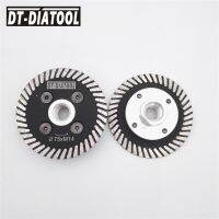 [HOT CHLXIWSHG 552] DT DIATOOL 2ชิ้น75มิลลิเมตรร้อนกดมินิเทอร์โบเพชรใบมีดที่ถอดออกได้ด้วย M14หน้าแปลนแผ่นตัดสำหรับหินอ่อนหินแกรนิต