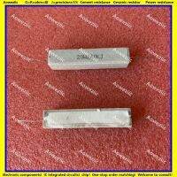 【cw】 10Pcs RX27 Horizontal cement resistor 20W 200K ohm 20W200K 20W200KJ 200000 Resistance precision 5  resistance