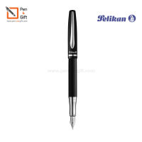 Pelikan Jazz Elegance Fountain pen Black , White - Pelikan ปากกาหมึกซึม พิลีแกน แจ๊ส เอลิแกนซ์ สีดำ สีขาว [Penandgift]
