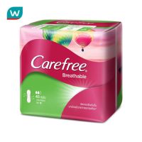 Free shipping Promotion จัดส่งฟรี Carefree แคร์ฟรี บรีทเอเบิ้ล อโล 40 ชิ้น Cash on delivery เก็บเงินปลายทาง