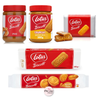 Lotus biscoff Biscuit บิสกิต รสคาราเมล และ Lotus สเปรดทาขนมปัง Lotus sandwich biscuits ชื่อดังจากเบลเยี่ยม