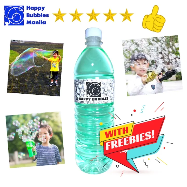 BUBBLE SOLUTION 6 Liter Concentrated Bubble Solution for Giant Bubbles