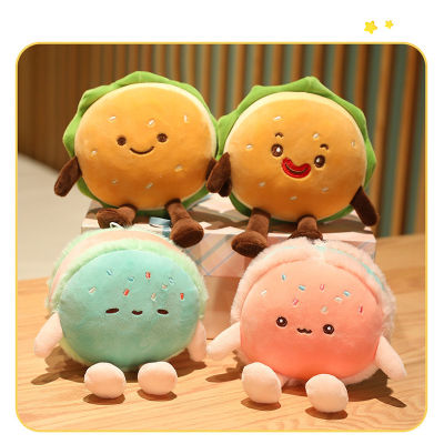 Macaron Plush Burger Toy Childrens Doll Birthday Gift 1535cm Ornament Cotton