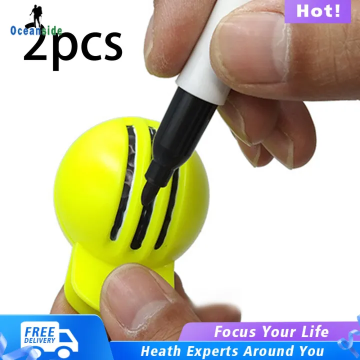 Oceanside Golf Ball Straight Line Liner Marker Stencil Alignment Tool