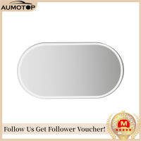 【MotorrTop】AUMOTOP รถ Visor กระจกกระจกแต่งหน้าสำหรับรถ Visor Stick บนรถ Vanity Mirror Sun-Shading กระจกเครื่องสำอางขนาดใหญ่รถอุปกรณ์เสริม1แพ็ค