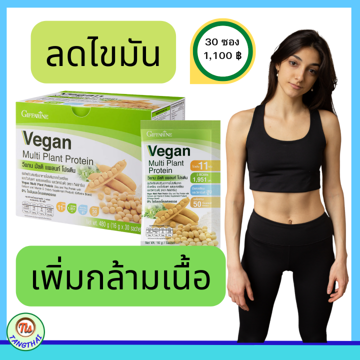 ส่งฟรี-giffarine-vegan-โปรตีน-กิฟฟารีน-วีแกน-วีแกนโปรตีน-โปรตีนเจ-โปรตีนพืช-โปรตีนสร้างกล้ามเนื้อ-โปรตีนลดน้ำหนัก-เวย์โปรตีน-isolateโปรตีน