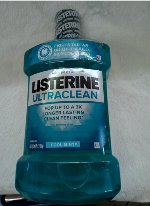 LISTERINE ANTISEPTIC ULTRACLEAN COOL MINT MOUTHWASH 1.5L Lazada PH