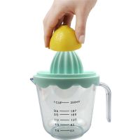 Portable Manual Juicer with Scale Lemon Juicer Orange Juice Kitchen DIY Juice Tool Home Essentials Juicer Kichen Accessories