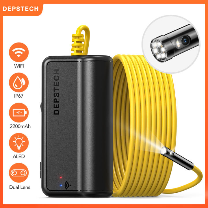 Dual-lens WiFi HD Endoscope Camera - DEPSTECH WF028