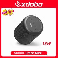 ❧▣● XDOBO Hot Portable 15W Mini Wireless Bluetooth TWS Speaker Waterproof IPX6 with Voice Assistant Type c USB Port 12H Playing Time