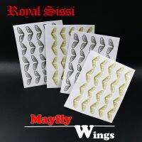 【hot】♗☾❐ Sissi 80pcs set super fine Pre-cut realistic mayfly wings thin flexible fly tying materials for trout lures