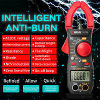 Digital Clamp Meter Dcac Current Back Light Multimeter Ammeter 0-600V เครื่องทดสอบแรงดันไฟฟ้ารถ Amp Hz Capacitance NCV Ohm Tester