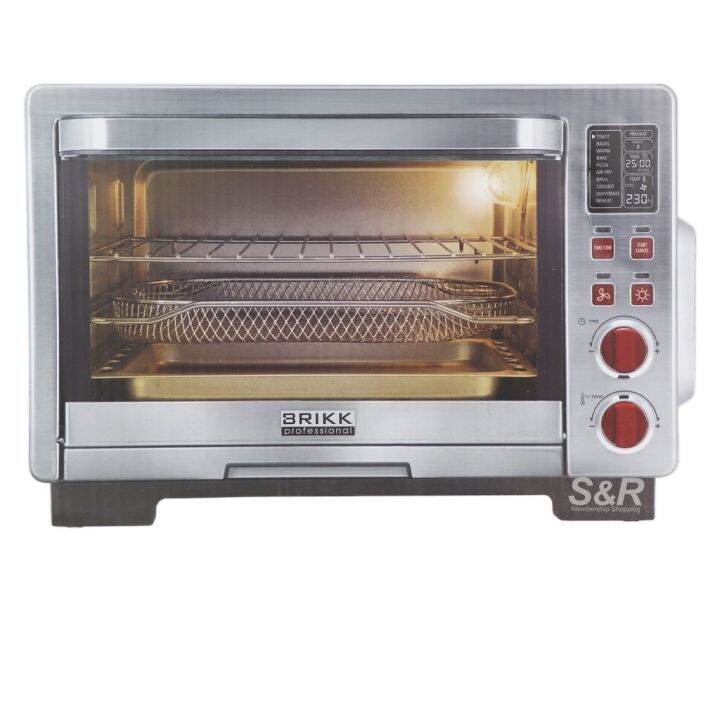 Brikk Professional Series 10in1 Smart Digital Oven BLPSD24SS Lazada PH