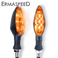 Pair Universal LED Turn Signal Lights Motorcycle Turn Signal Indicator Lights Motorbike Turn Signal Indicator Tail Lights 12V