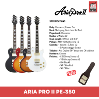 กีตาร์ไฟฟ้า ARIA PRO II PE-350 CS,VS,BK,WH แอเรีย Electric Guitars **ฟรีกระเป๋า ARIA GIGBAG**