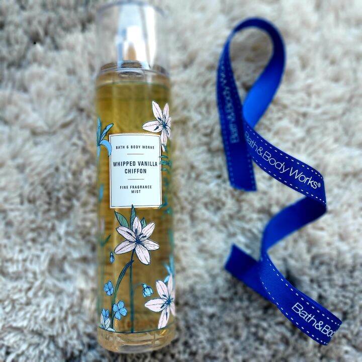 Original Bath & Body Works USA Whipped Vanilla Chiffon Fine Fragrance
