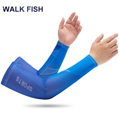 【CC】 WALK FISH Outdoor Fishing Sleeves Men/Women Riding Climbing Driving Sunshade UV-proof Cuff Cover Arm Guard