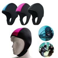 Submersible Cap Neoprene 2.5mm Thicken Outdoor Winter Swimming Warmth Man Women Diving Cap Equipment Swim Caps