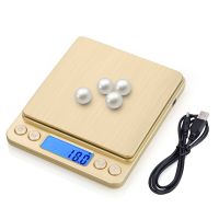 USB powered Digital Kitchen Scale Mini Pocket weighing Food scale for Cooking Baking High Accuracy Jewelry Electronic Scale Luggage Scales