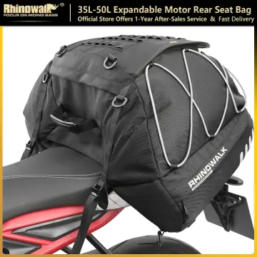 35L-50L Motorcycle Tail Bag with Expandable – Rhinowalk Official Store