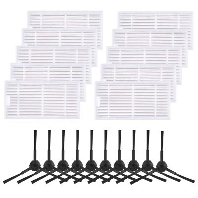 20 Pack Replacement Filter &amp; Brush Accessories For V3S V3S Pro, V5, And V5S V5S Pro Robot Vacuum Highly Efficient