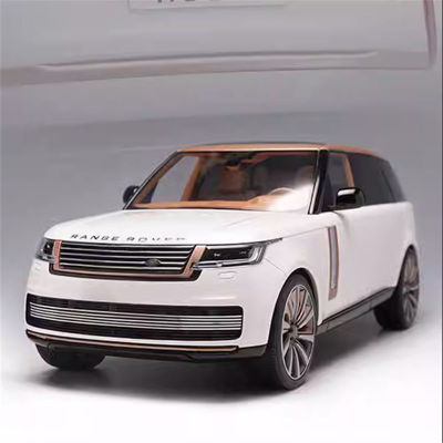 2023 1/18 Land Range Rover SUV Alloy Car Model Diecast Metal Off-Road Vehicle Car Model Sound And Light Simulation Kids Toy Gift