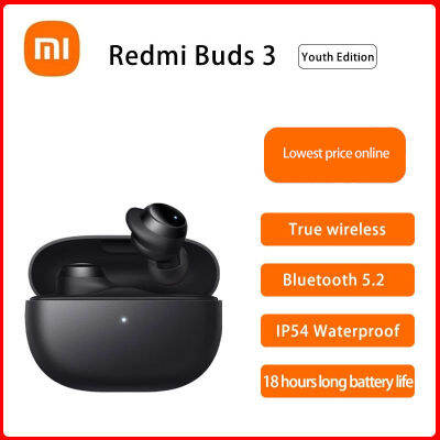 2021 New Original Headset Redmi BuDs 3 Bluetooth 5.2 Youth Edition Xiaomi headset Buds 3 Airdots Pro cat ear wireless headset