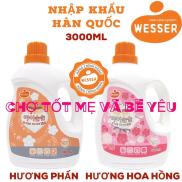 HCMNƯỚC GIẶT XẢ WESSER 3000ML NHẬP KHẨU HÀN QUỐC