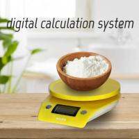 Emate digital scale ตาชั่งวัตถุดิบดิจิตอล คำนวณปริมาณวัตถุดิบ จอแสดงผลดิจิตอล แม่นยำ ทนทาน น้ำหนักเบา พกพาสะดวก ชั่งได้สูงสุด 3,000กรัม (3kg.)