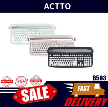 Actto] Teclado Coreano Retro Mini Bluetooth B-303 5colors