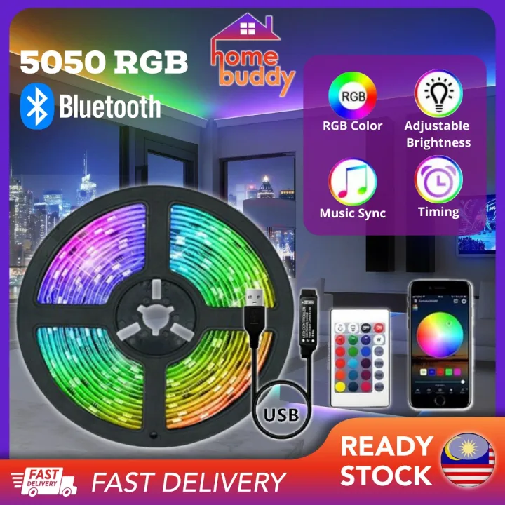 Smart LED Strp Light RGB LED 5050 Strip Light Wifi Bluetooth Waterproof