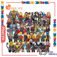 มหัศจรรย์เวนเจอร์ส Minifigures ซูเปอร์ฮีโร่หน่วยการสร้างการ์ตูน I RON Man เดอร์แมนธอร์เวนเจอร์ส DIY อาคารบล็อกอิฐสำหรับเลโก้