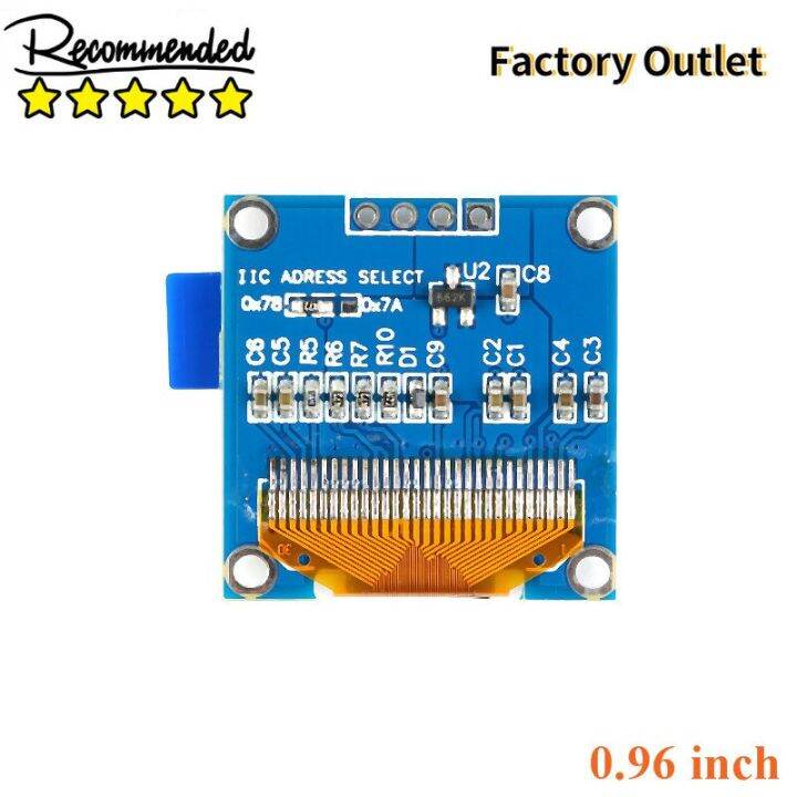 worth-buy-0-91-0-96นิ้ว-i2c-อนุกรมสีขาว-oled-โมดูลจอแสดงผล-lcd-0-91quot-0-96quot-12832-12864-ssd1306จอแอลซีดีหน้าจอ-diy-โมดูล-iic-สื่อสาร