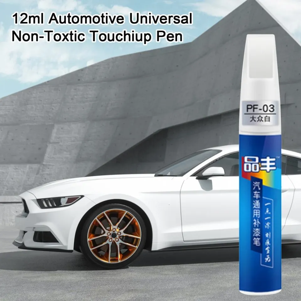 Matte Black NonToxic Touch Up Paint Pen For Cars Universal Car