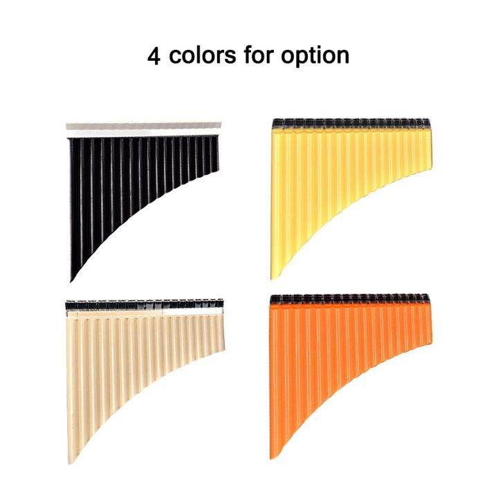 18 Pipe Pan Flute Panpipes C Key Pan Pipes With Mouthpiece For