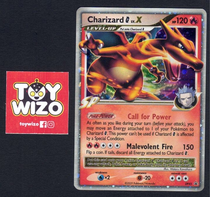 Charizard G LV.X - DP45 - Diamond and Pearl Promos - Pokemon