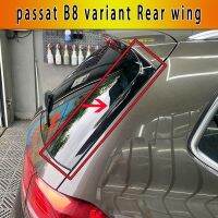 สำหรับรุ่นพาสสาท B8สปอยเลอร์หน้าต่างด้านหลัง2016 2017 2018 2019ชุดบอดี้อุปกรณ์เสริมรถยนต์2ชิ้น ABS สีดำสดใส