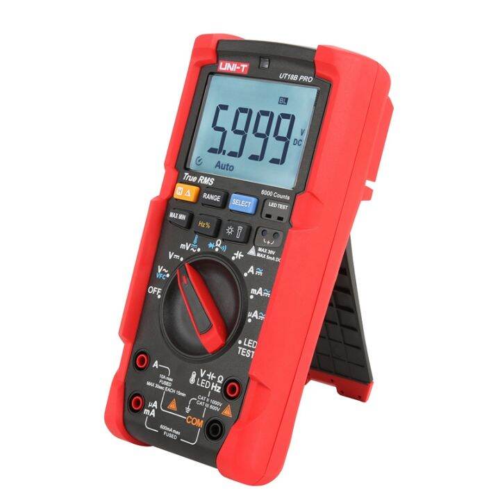 uni-t-true-rms-digital-multimeter-ut18b-pro-auto-range-tester-60m-ohm-anti-burn-vfc-capacitor-resistor-multi-meter