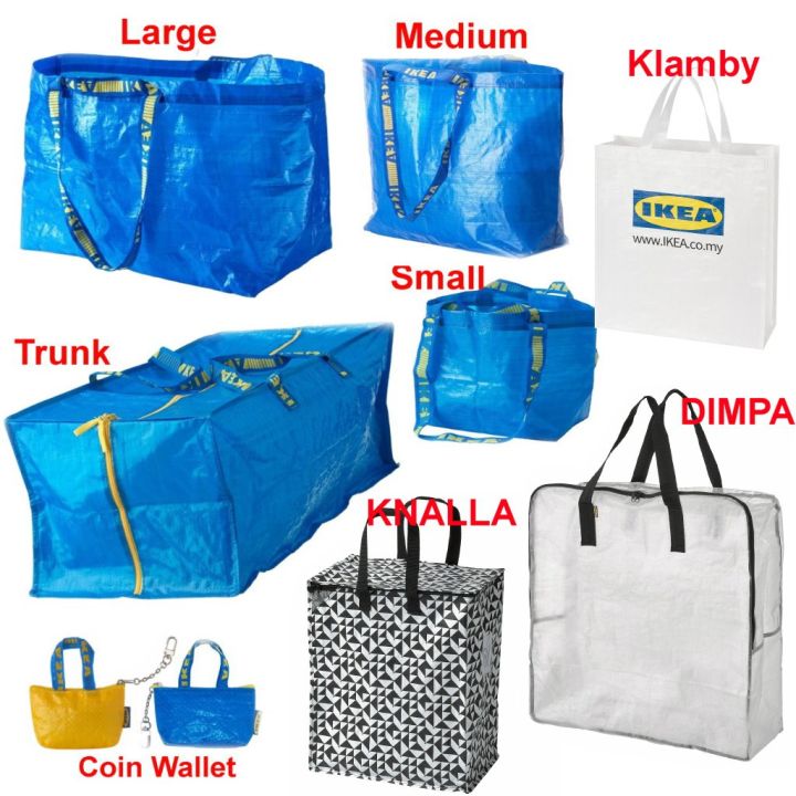 FRAKTA Storage bag for cart, blue, 73x35x30 cm76 l (28 ¾x13 ¾x11 ¾